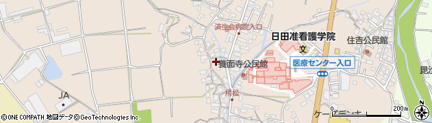大分県日田市清水町838周辺の地図