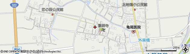 福岡県久留米市宮ノ陣町若松2281周辺の地図