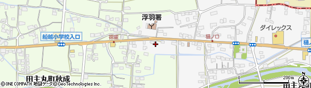 うどん処あずみ 田主丸店周辺の地図