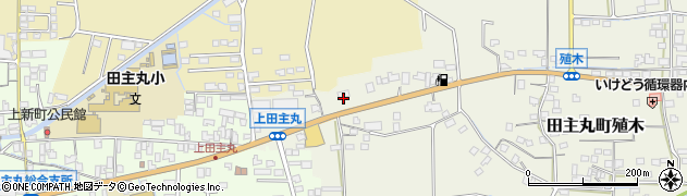 福岡県久留米市田主丸町殖木245周辺の地図