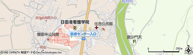 大分県日田市清水町706周辺の地図