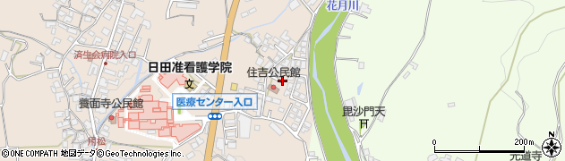 大分県日田市清水町702周辺の地図