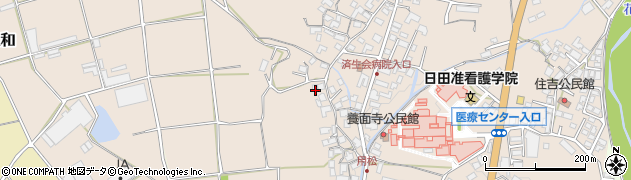 大分県日田市清水町864周辺の地図