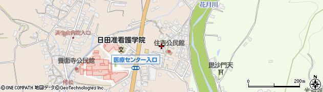 大分県日田市清水町707周辺の地図