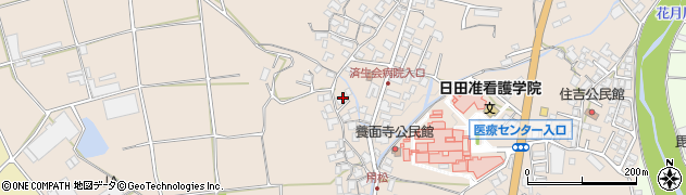 大分県日田市清水町835周辺の地図