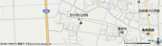 福岡県久留米市宮ノ陣町若松1966周辺の地図