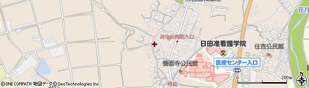 大分県日田市清水町831周辺の地図