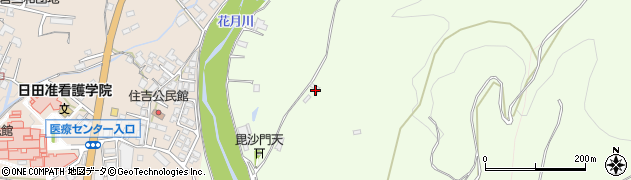 大分県日田市西有田676周辺の地図