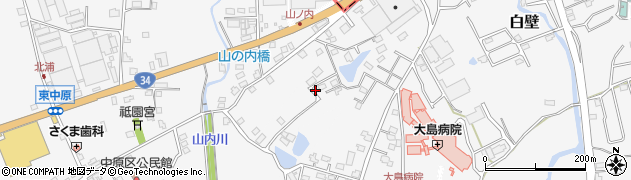 佐賀県三養基郡みやき町白壁4325周辺の地図