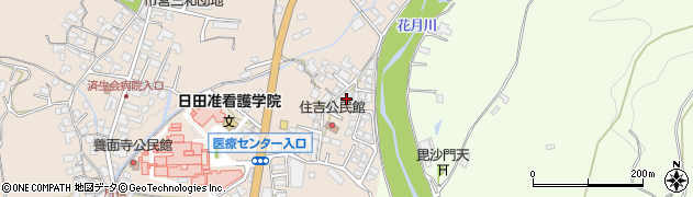 大分県日田市清水町693周辺の地図
