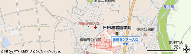 大分県日田市清水町819周辺の地図