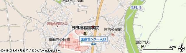 大分県日田市清水町785周辺の地図