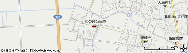 福岡県久留米市宮ノ陣町若松1972周辺の地図