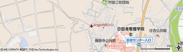 大分県日田市清水町830周辺の地図