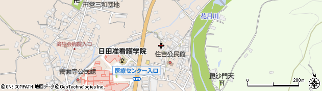 大分県日田市清水町700周辺の地図