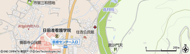 大分県日田市清水町694周辺の地図