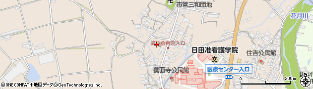 大分県日田市清水町827周辺の地図