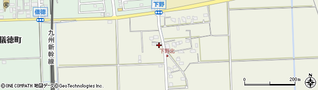 佐賀県鳥栖市下野町140周辺の地図