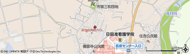 大分県日田市清水町894周辺の地図