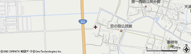 福岡県久留米市宮ノ陣町若松1905周辺の地図