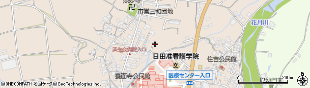 大分県日田市清水町813周辺の地図