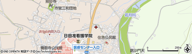 大分県日田市清水町786周辺の地図