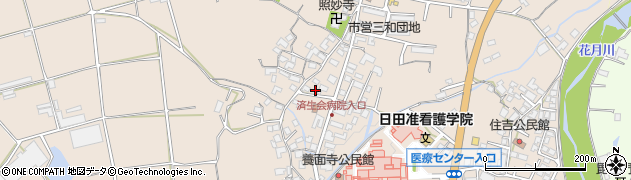 大分県日田市清水町891周辺の地図