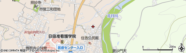 大分県日田市清水町717周辺の地図