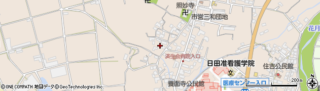 大分県日田市清水町880周辺の地図