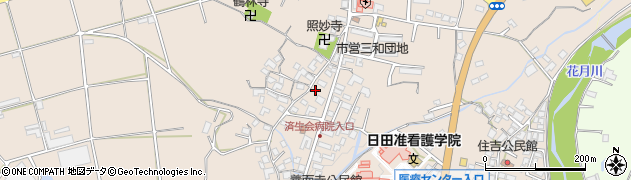 大分県日田市清水町897周辺の地図