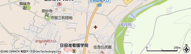 大分県日田市清水町762周辺の地図