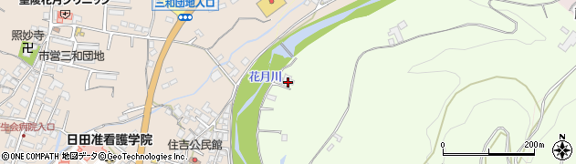 大分県日田市西有田720周辺の地図