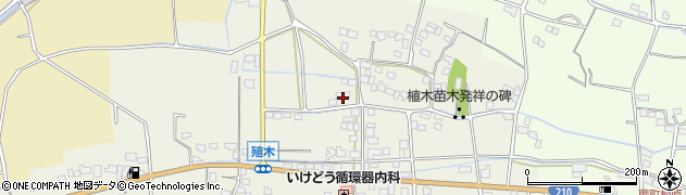 福岡県久留米市田主丸町殖木47周辺の地図
