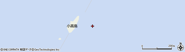 小高島周辺の地図