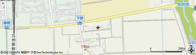 佐賀県鳥栖市下野町285周辺の地図