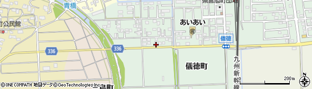 佐賀県鳥栖市儀徳町2426周辺の地図