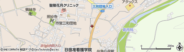 大分県日田市清水町752周辺の地図