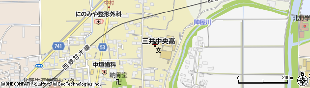 三井中央高等学校周辺の地図