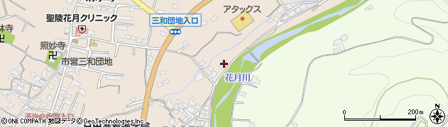 大分県日田市清水町730周辺の地図