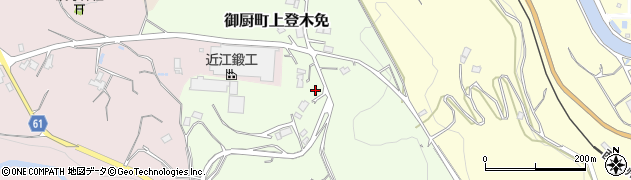 長崎県松浦市御厨町上登木免周辺の地図