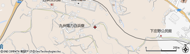 長崎県松浦市志佐町白浜免周辺の地図