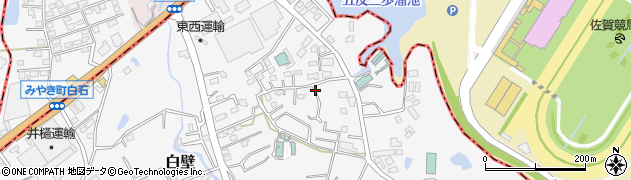 佐賀県三養基郡みやき町白壁4146周辺の地図