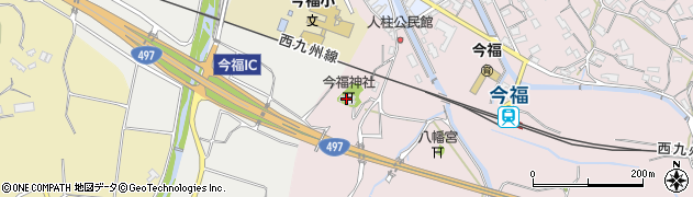 今福神社周辺の地図