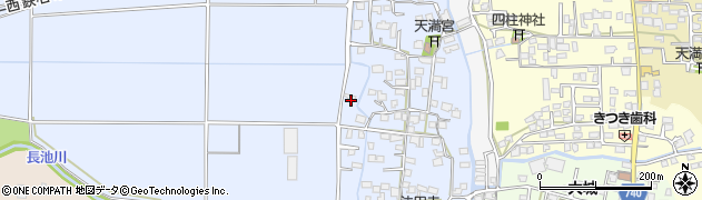福岡県久留米市北野町仁王丸360周辺の地図