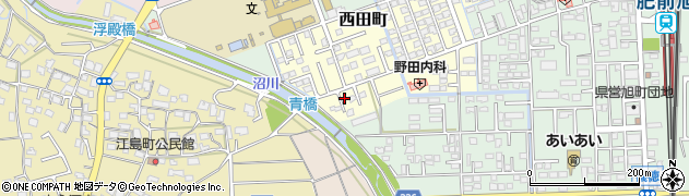 佐賀県鳥栖市西田町270周辺の地図