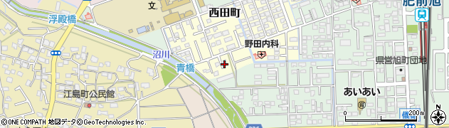 佐賀県鳥栖市西田町274周辺の地図