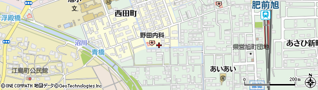 佐賀県鳥栖市西田町212周辺の地図