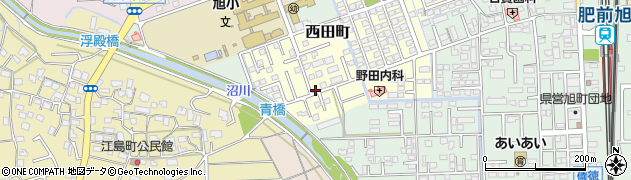 佐賀県鳥栖市西田町252周辺の地図