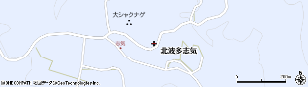 佐賀県唐津市北波多志気2569周辺の地図