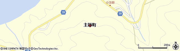 長崎県平戸市主師町周辺の地図